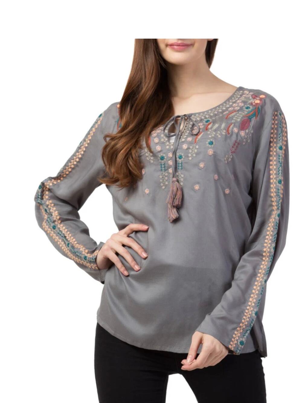 NWT Raj Ainsley Bouse, Dark Grey, Small